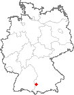 Karte Krumbach (Schwaben)